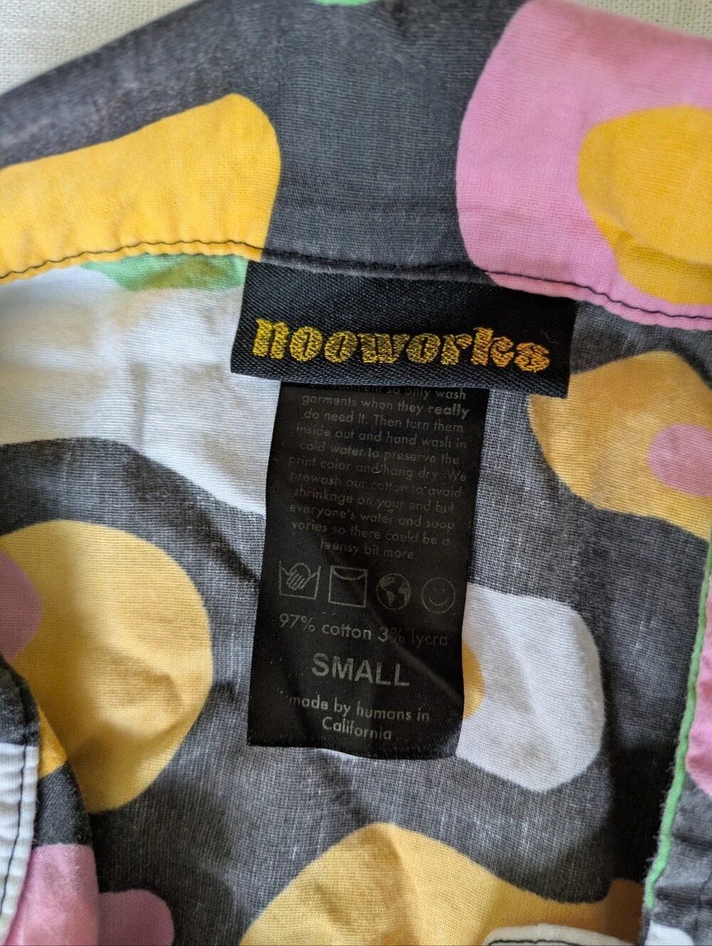 Nooworks Eggs Shortalls Jumpsuit - Picture 6 of 6